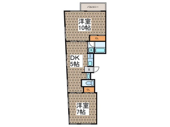 ＳＡＮＮＯＨ２１１８の物件間取画像